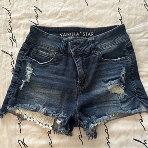 Vanilla Star Shortie Jean Shorts